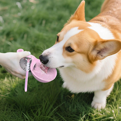 Gourde de Voyage 2-en-1 pour Chien