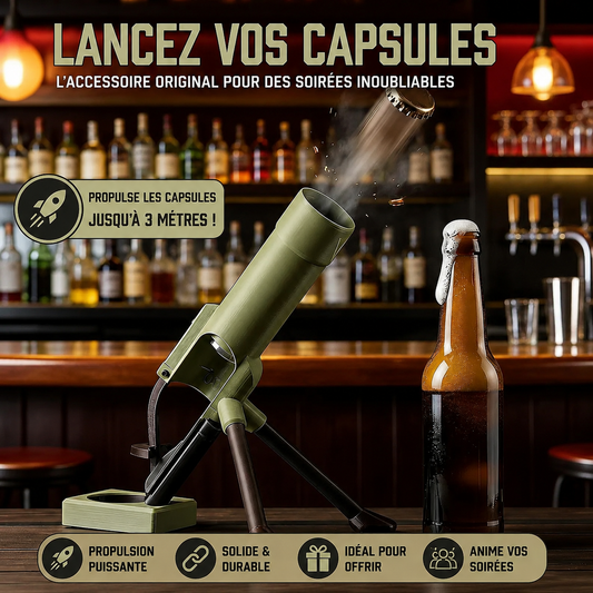 Mortier Ouvre-Bouteille 🍺 - Gadget Original